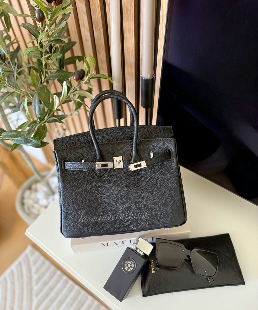 BB noir argenté 25cm