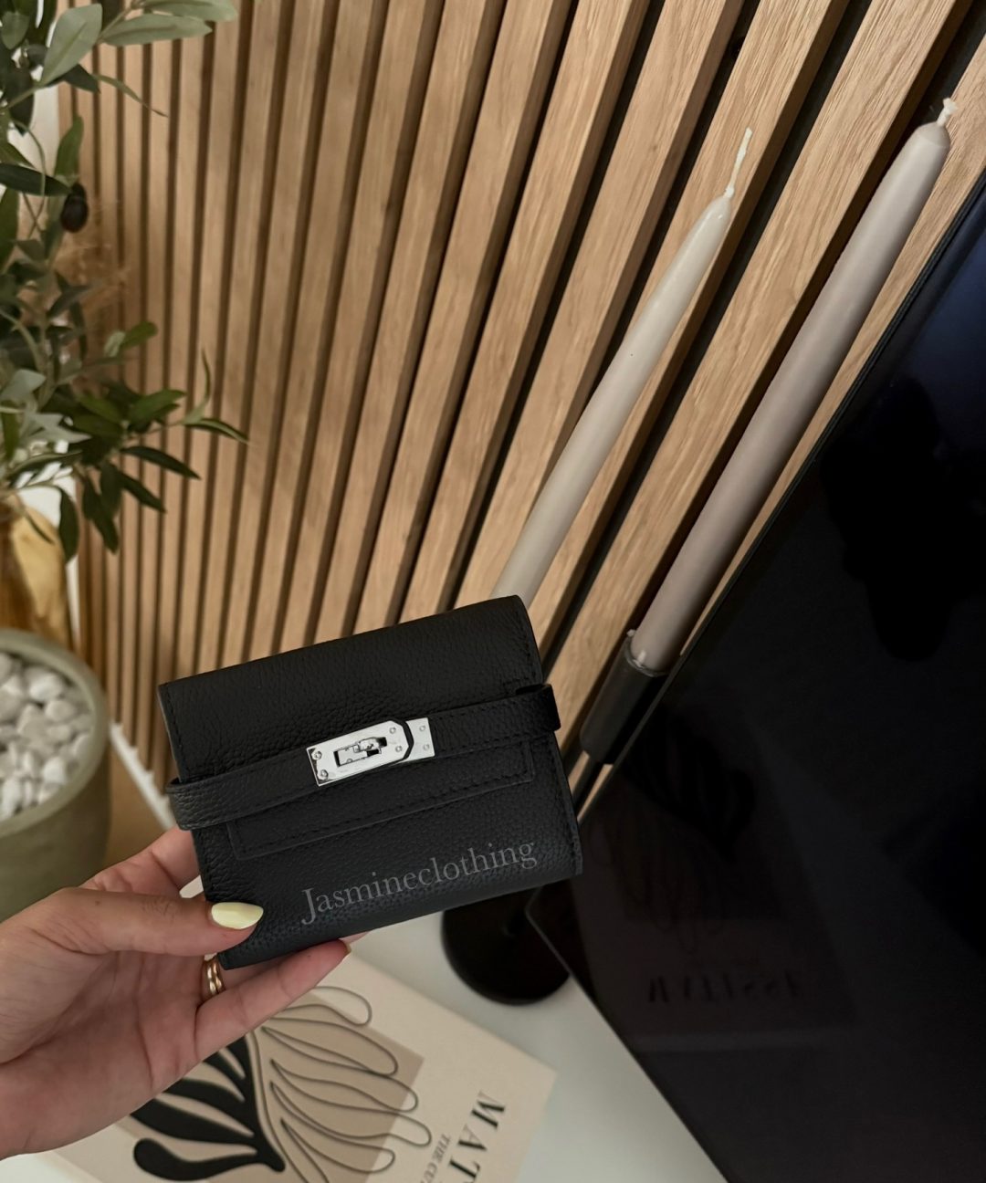 Porte cartes noir small