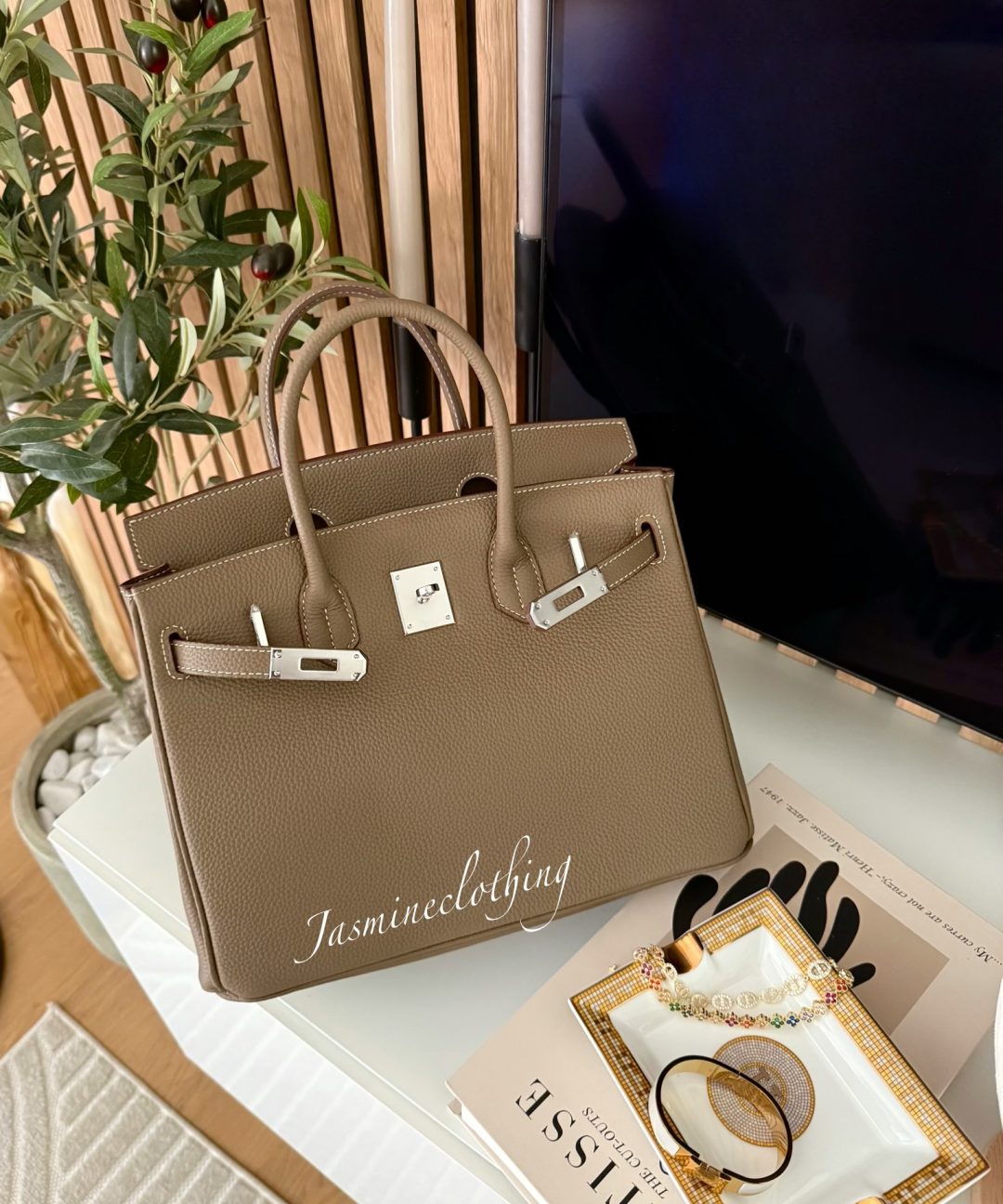 BB taupe argenté 30 CM✨