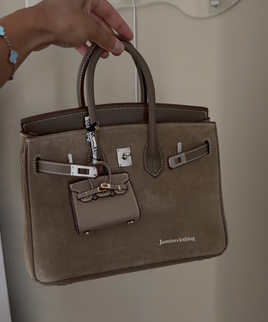 CHARM MINI BB TAUPE